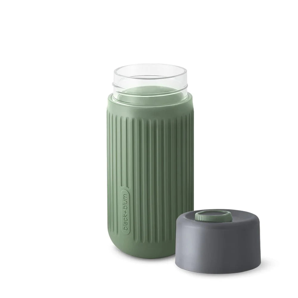 Black+Blum Glass Travel Cup - Coral