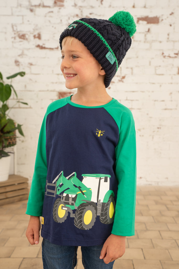 Mason Long Sleeve - Green Tractor